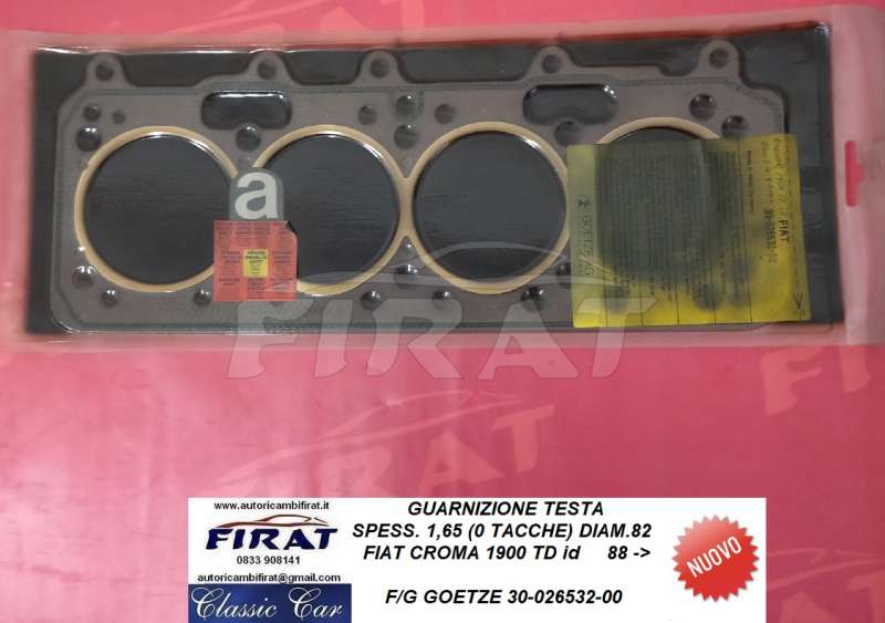 GUARNIZIONE TESTA FIAT CROMA 1900 TDID 0T (3002653200)